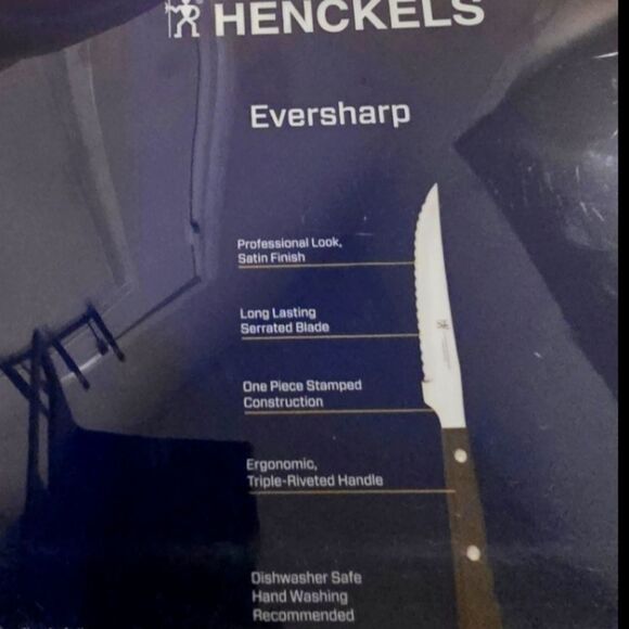 Henckels International Eversharp Steak Knives- 8PC Set - Picture 9 of 9